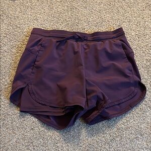 Girl’s Purple Athletic Shorts